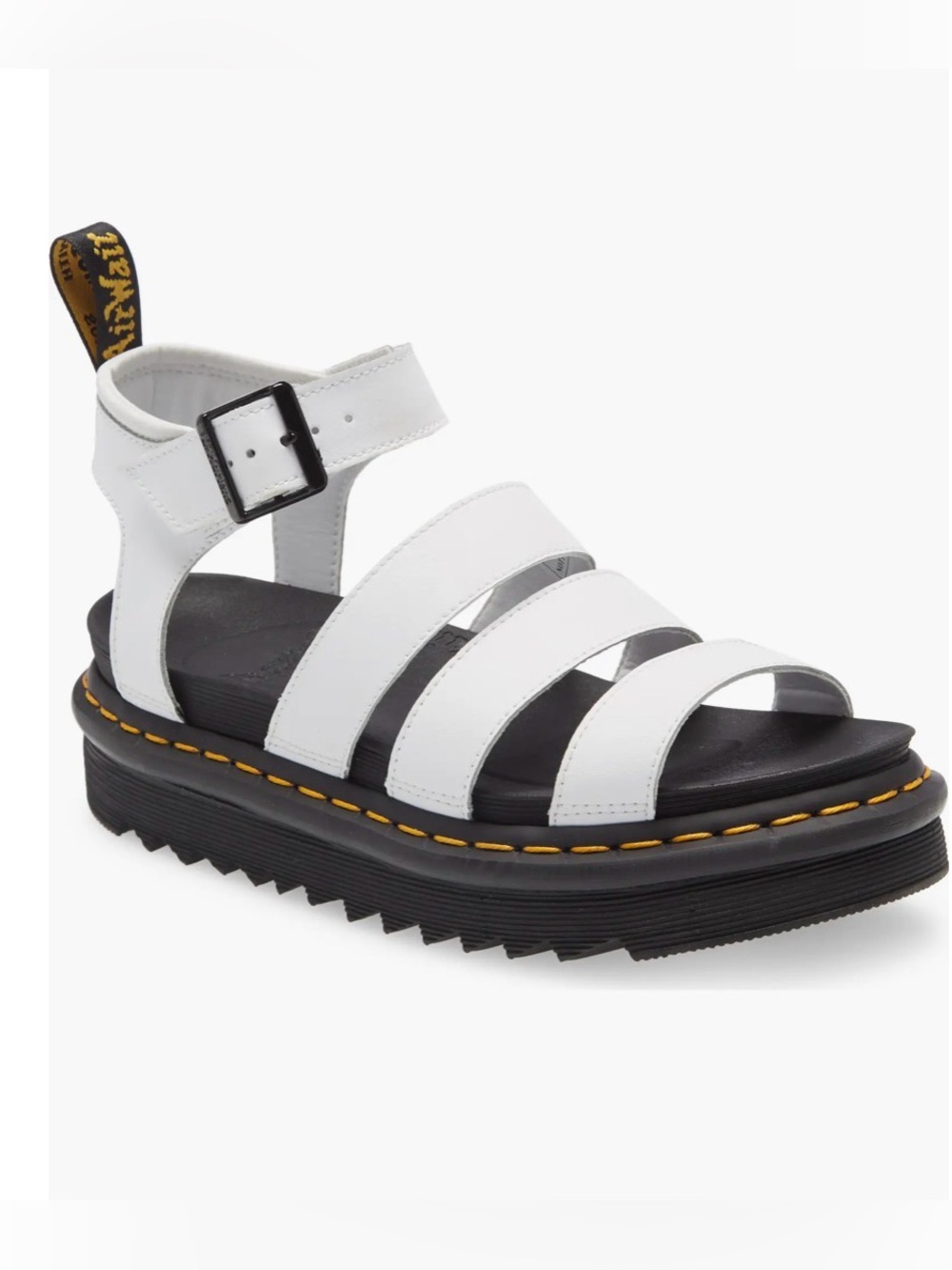 Dr. Martens Blaire White Sandal